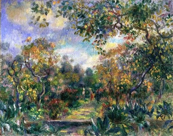 Renoir-Beaulieu üvegkép, falikép