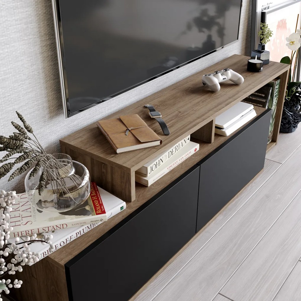 Nexera Walnut TV-állvány