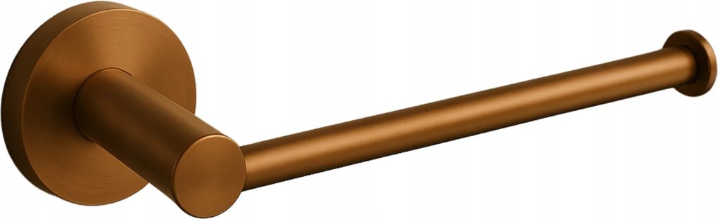 Balneo Wc-papír Tartó Qube Réz Rozsdamentes Acél