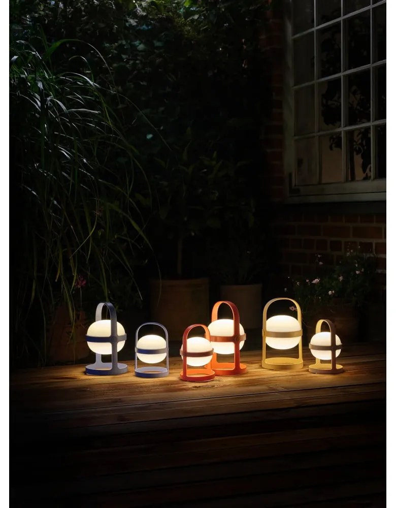 Napelemes-USB-s hordozható LED kültéri lámpa ø 12 cm Soft Spot – Rosendahl