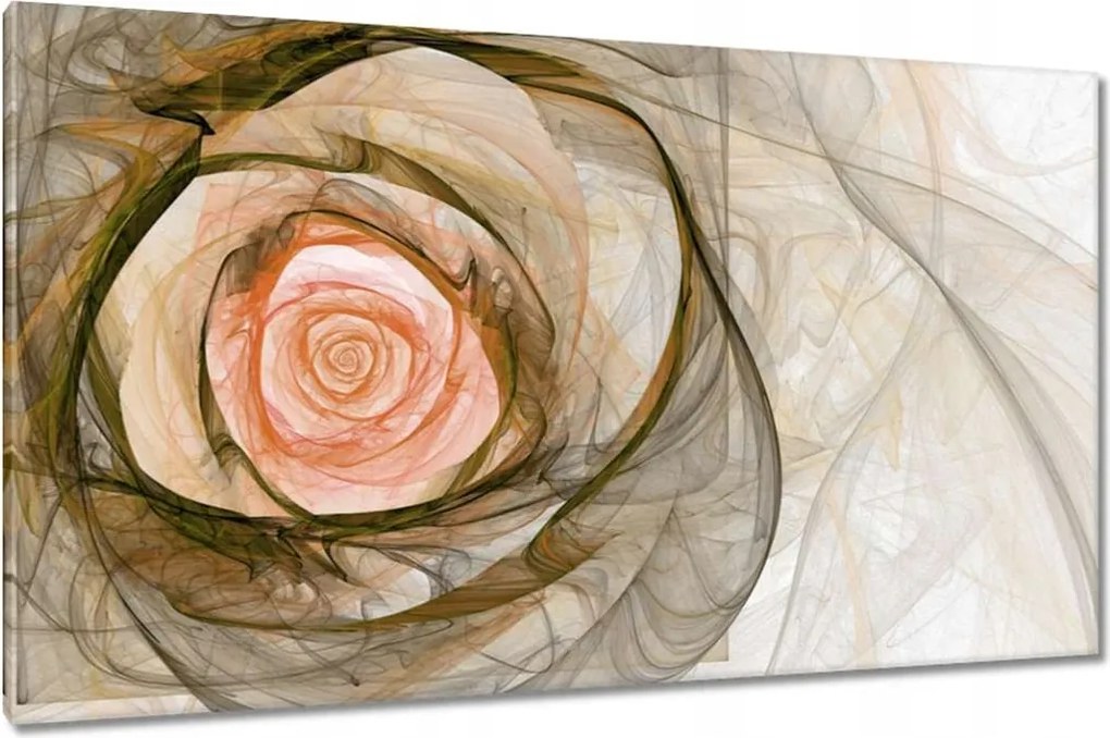 Vászonkép 120x70 Absztrakt rózsa virág