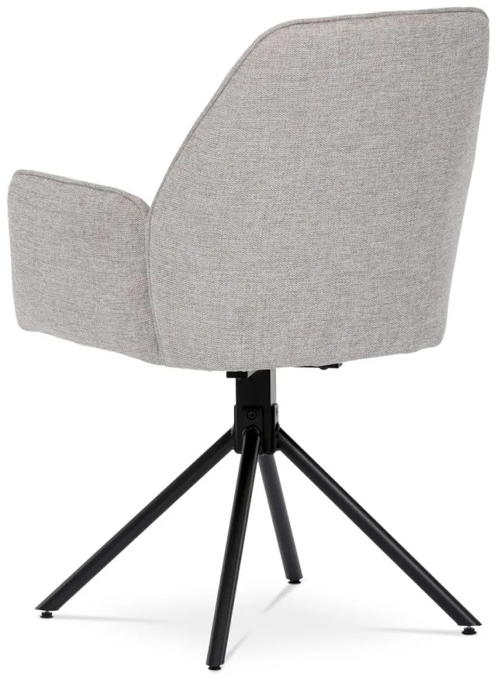 Scaun pivotant / scaun de întâlnire Gri Bej :. Pivotare: 180° HC-522