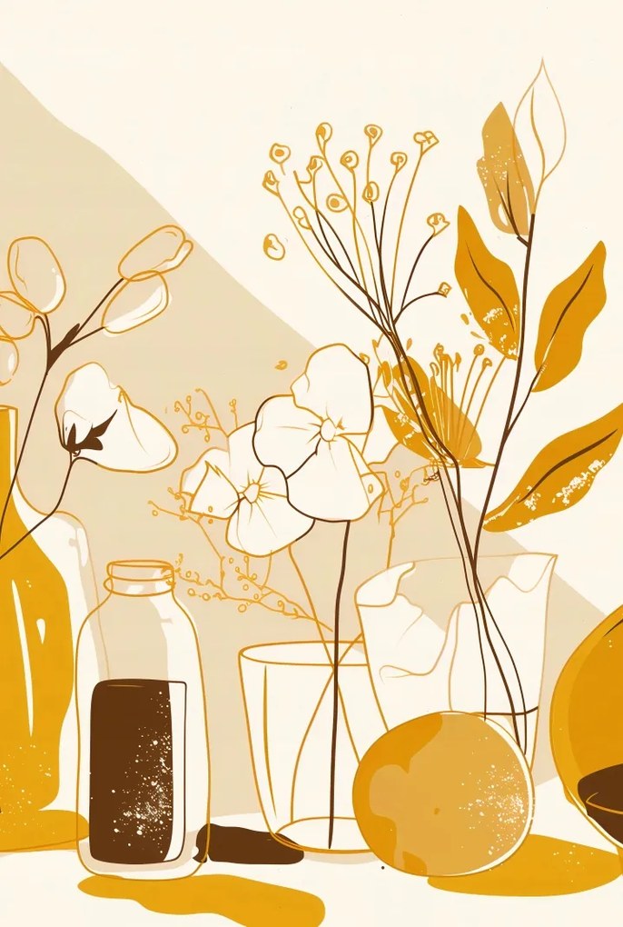 Poszter 68x101cm Napsütötte árnyalat