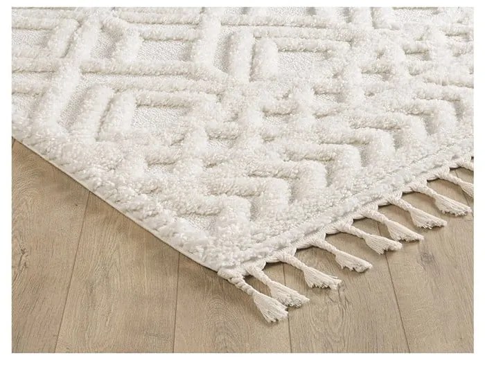 Bézs szőnyeg 110x60 cm Shaggy - Mila Home
