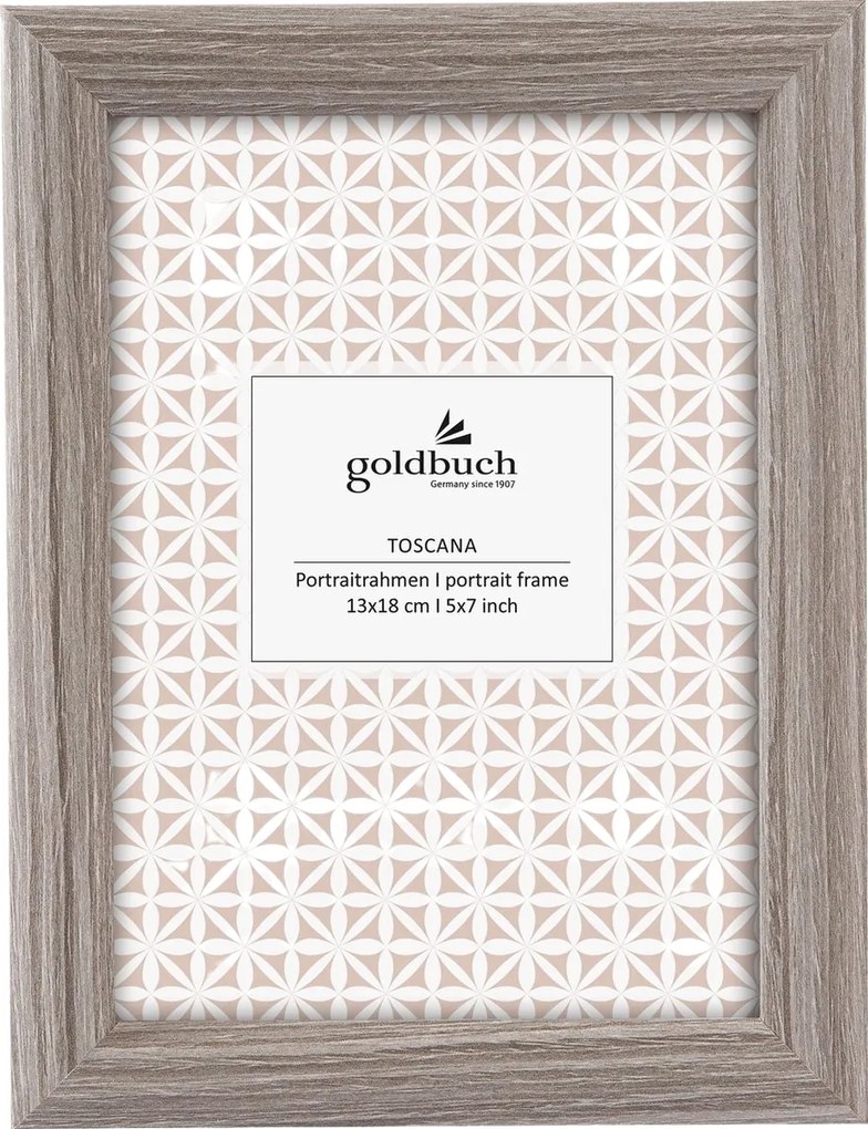 Képkeret 13x18 szürkésbarna széles keret