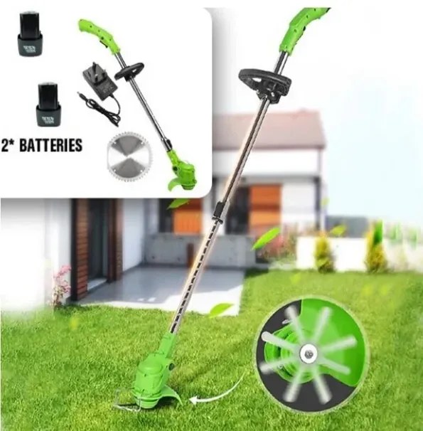 Akkus fűkasza - KIMIYO CH23-361 + 2x akkumulátor 24 V + tartozékok - különféle színek