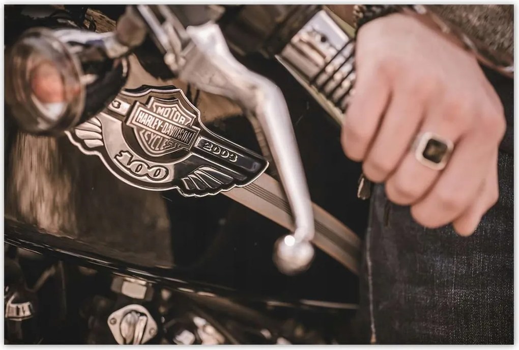 Poszterek 120x80 Motorkerékpár Klasszikus Motor