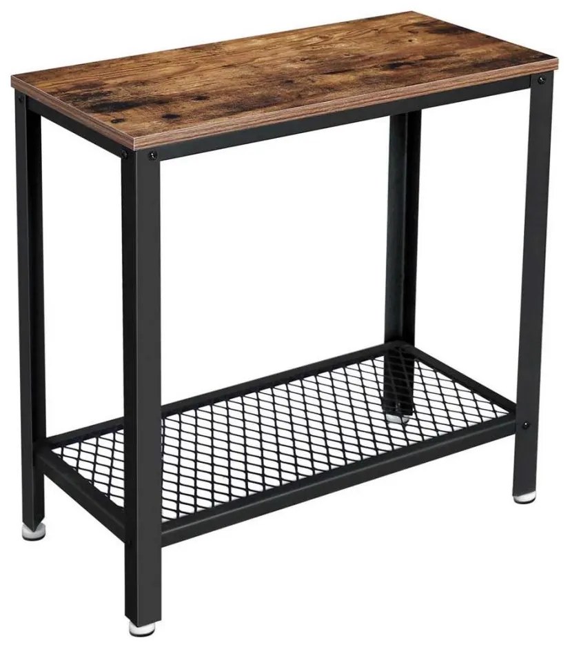 ELDUR kisasztal barna/fekete