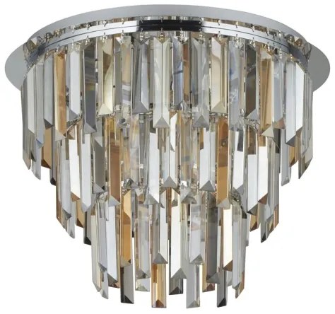 Searchlight 1225-5CC - Mennyezeti lámpa CLARISSA 5xE14/40W/230V