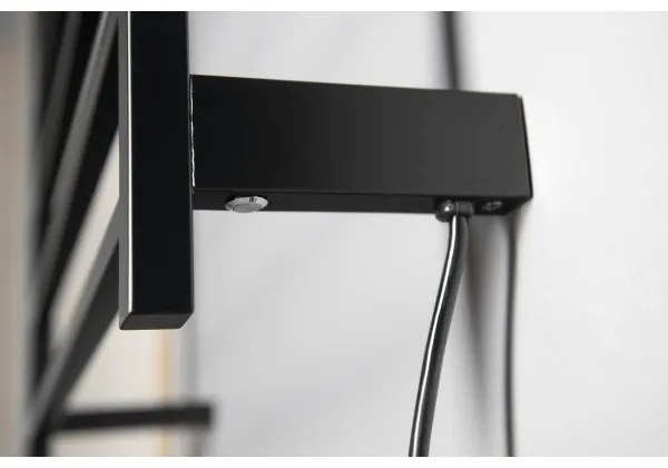 Sapho - Elektromos törölközőszárító ELZOR 60W/230V 47x50 cm matt fekete