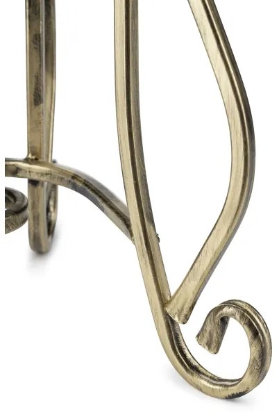 Virágállvány 62x28 cm arany