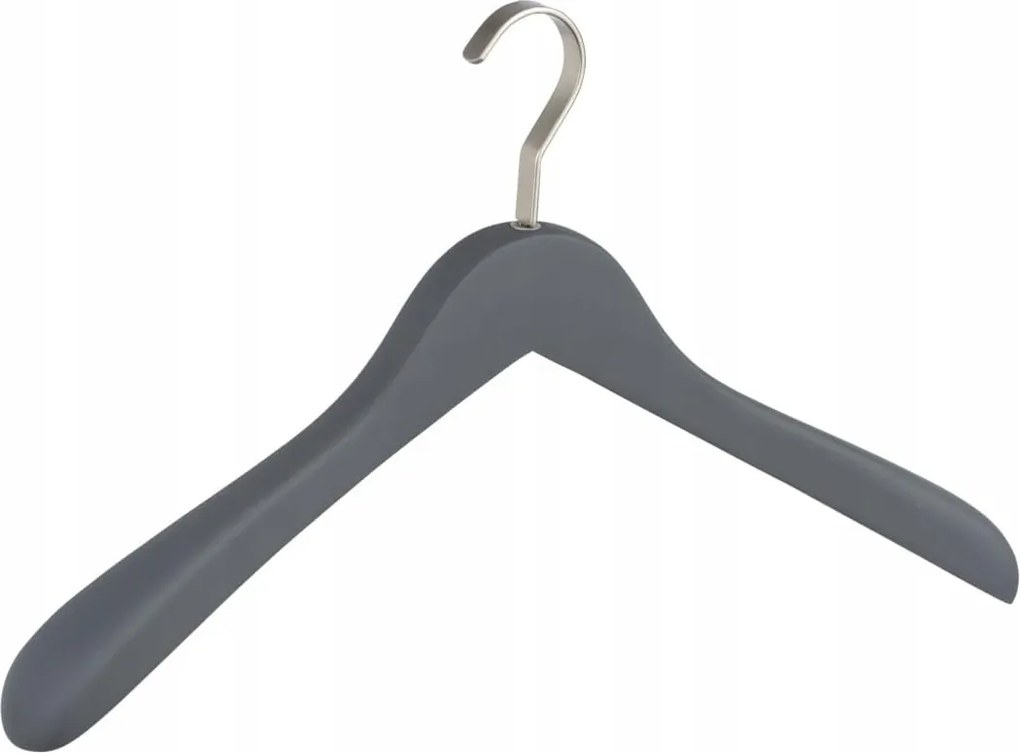 New York fából készült ruhaakasztó, strapabíró, robusztus Wenko antracit