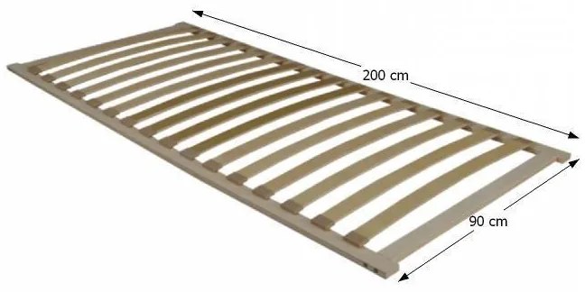 Te Kondela Fa ágyrács Monna 90x200 cm