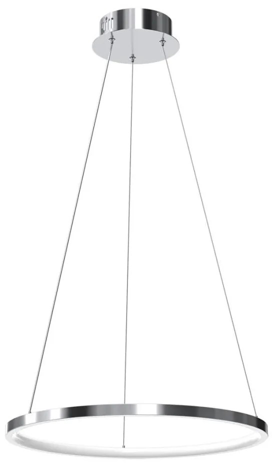 LED Csillár zsinóron ROTONDA LED/27W/230V fényes króm