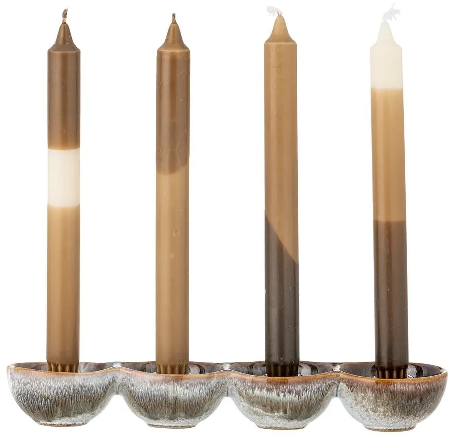 Agyagkerámia adventi gyertyatartó Kalia – Bloomingville