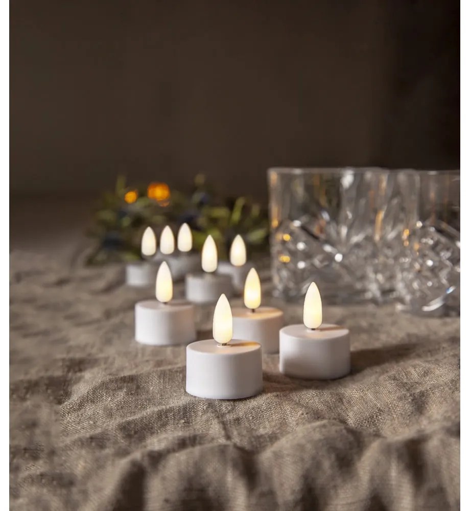 LED gyertya szett 2 db-os (magasság 5 cm) Flamme – Star Trading