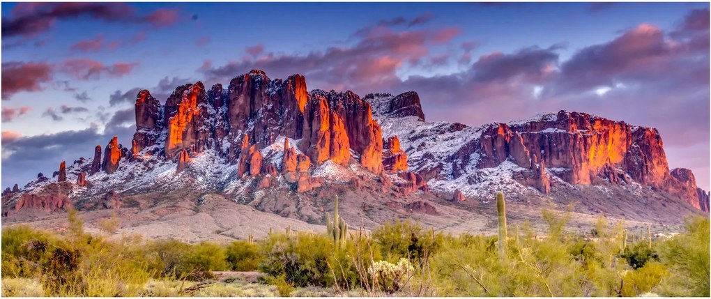 Kép - Hegyek Arizonában (120x50 cm)