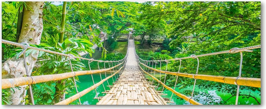 Lacobel konyhaszekrények alá bambusz erdő híd XXL