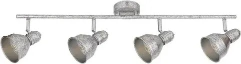 Rabalux beltéri karos spotlámpa e14 4x40w antik ezüst thelma