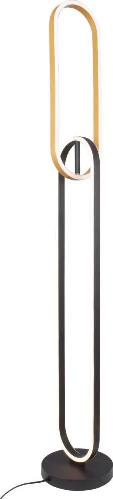 Zuma Line F241145502 - RAVON LED állólámpa 2xLED/36W/230V fekete/arany