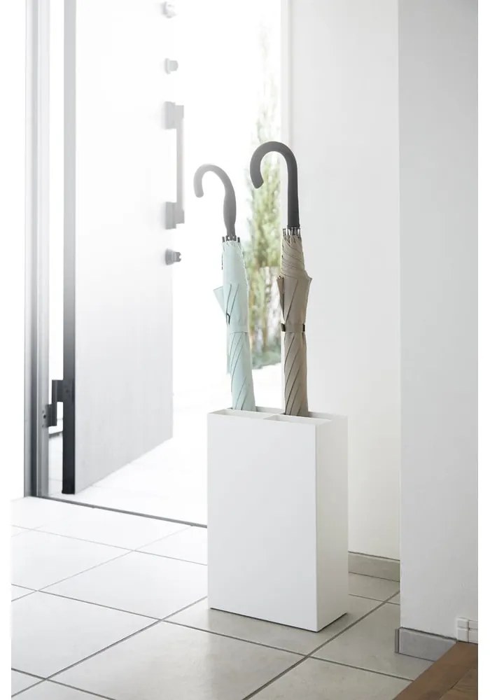 Smart fehér fém esernyőtartó állvány - Yamazaki