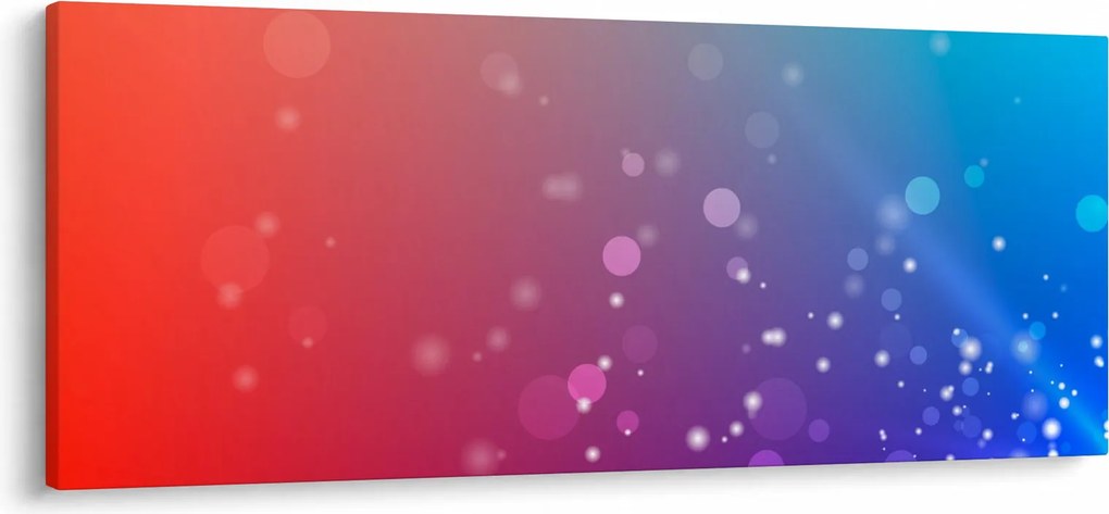Modern absztrakt kép (120x50 cm)