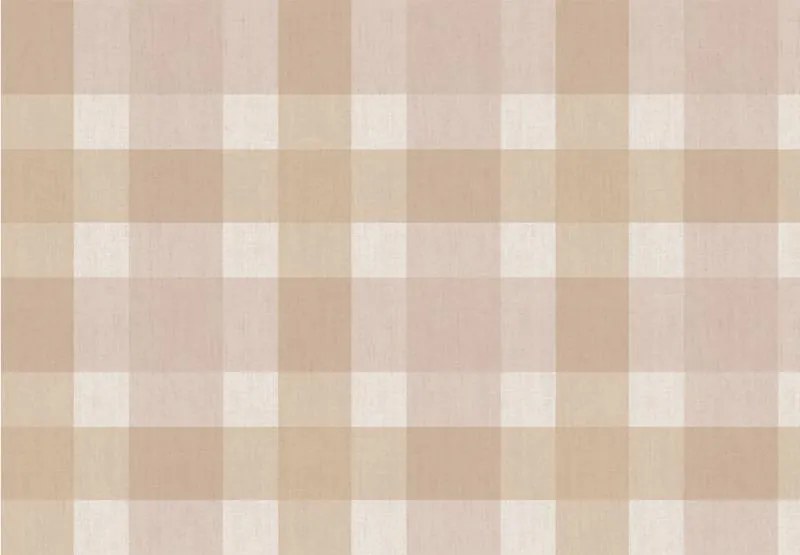 Parato Cristiana Masi Top Stripes Patch bézs-rózsaszín kockás vlies tapéta – 38421