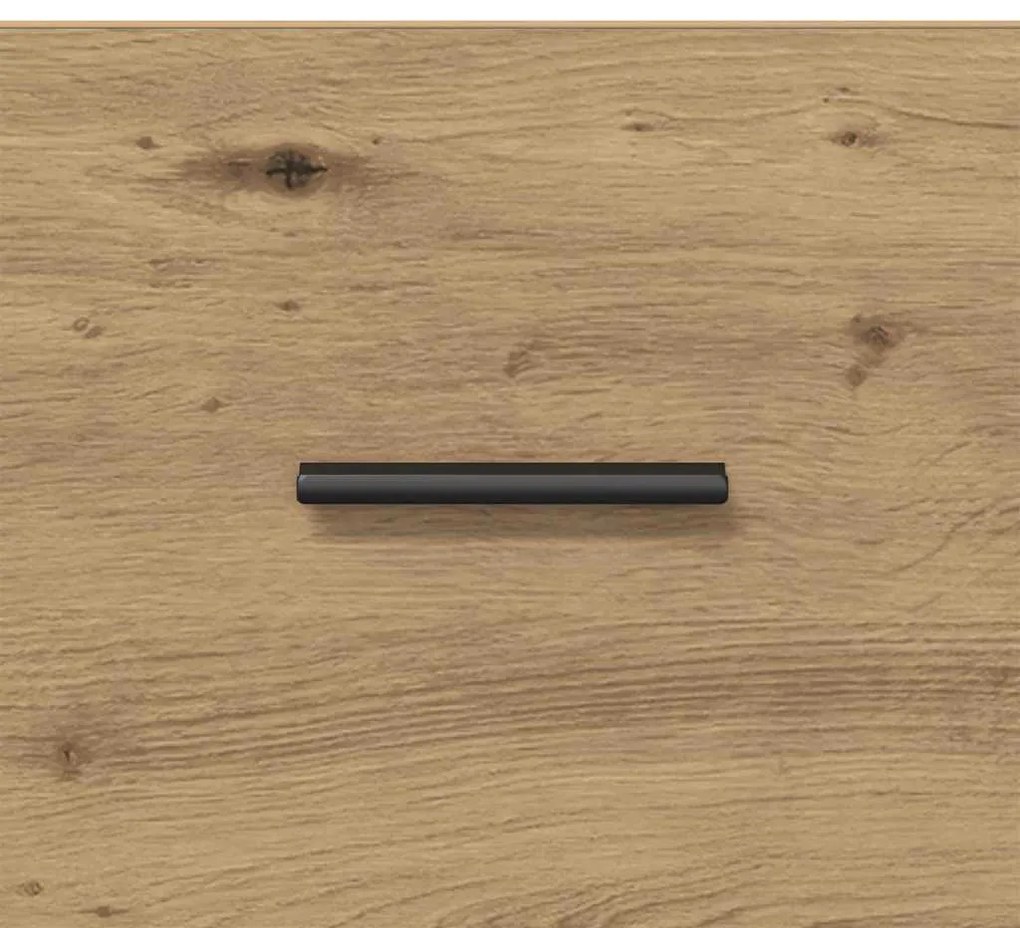 Széf fiókkal kézműves tölgy 40 x 33 x 70 cm Faanyag