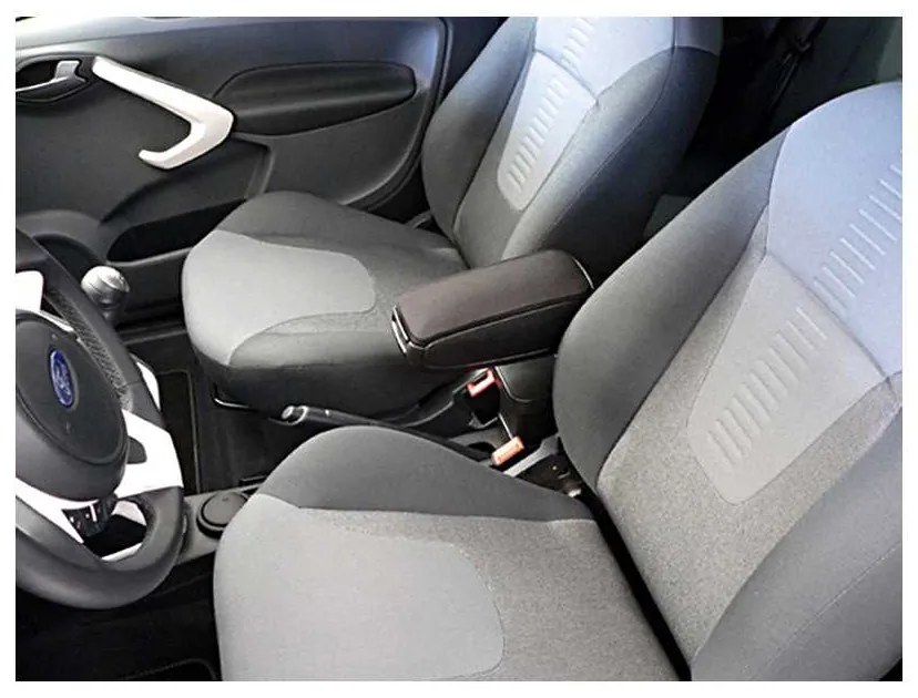 Könyöktámasz Ford KA 2, fekete, textil borítás