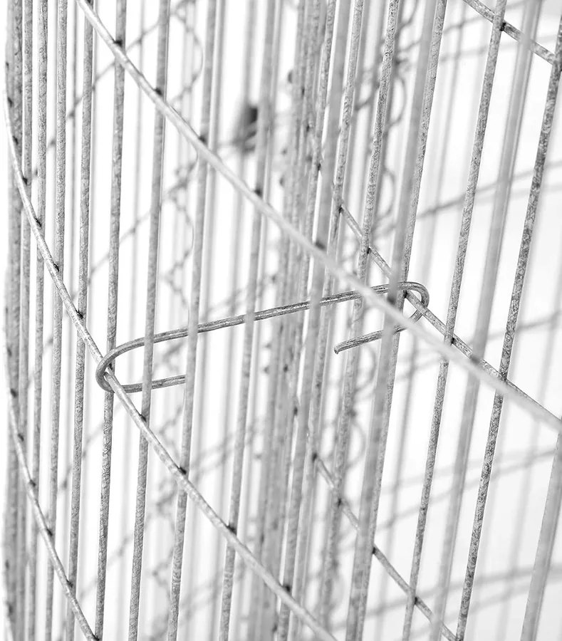 Kerek gabion  kő kosár 90 x 40 cm (Ø x H)