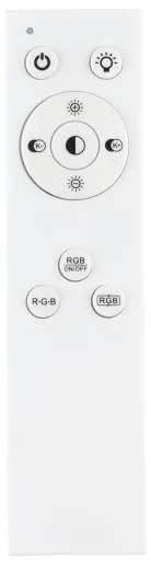 Eglo 99841 - LED RGBW Dimmelhető mennyezeti lámpa LAZARAS LED/22W/230V + távirányító