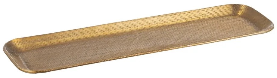 Fém dekoratív tálca szett 3 db-os 14x48 cm Grau – Ixia