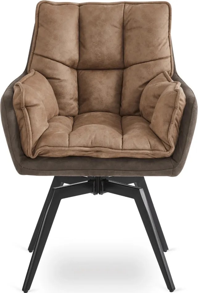 Forgó szék barna színben, ISLA