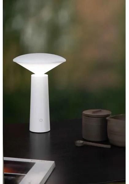 Lucide 02807/04/31 - LED Dimmelhető lámpa JIVE LED/3W/3,7V 3000/6500K IP44 fehér