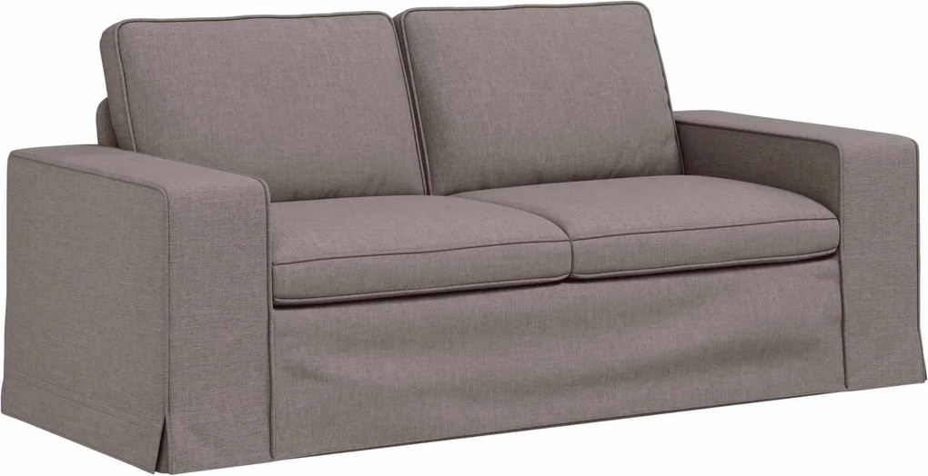 vidaXL Kanapé Tópszínű 182 x 80 x 82 cm szövet