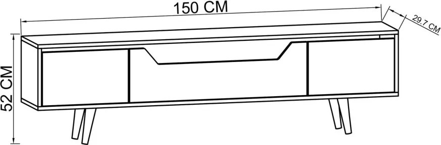 Roma 150 - Sapphire Oak, White