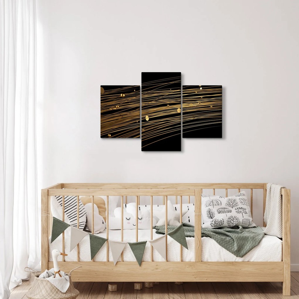 Absztrakt kép (90x60 cm)