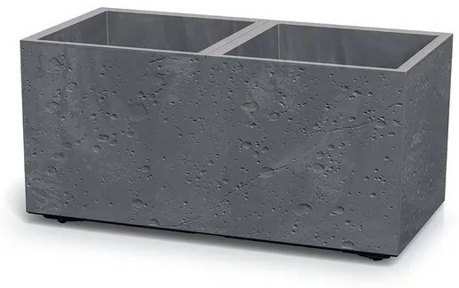 SIERRA CASE BETON EFFECT 77 cm virágtartó, szürke, M