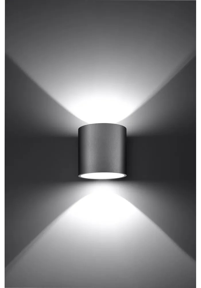 Roda szürke falilámpa - Nice Lamps