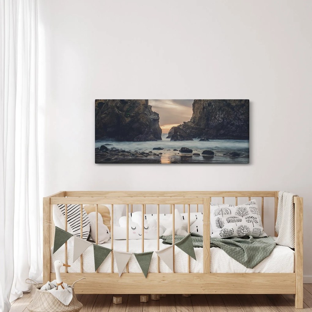 Kép - Szürkületkor (120x50 cm)