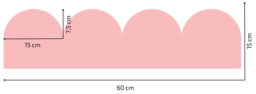 PIPPER. Textil öntapadó tapéta - Mini Ív - Candy rózsaszín színű Szín: Sápadt