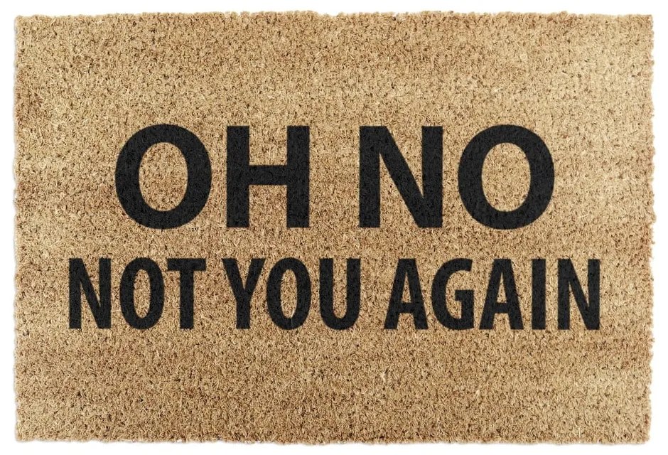 Kókuszrost lábtörlő 40x60 cm Not You Again – Artsy Doormats