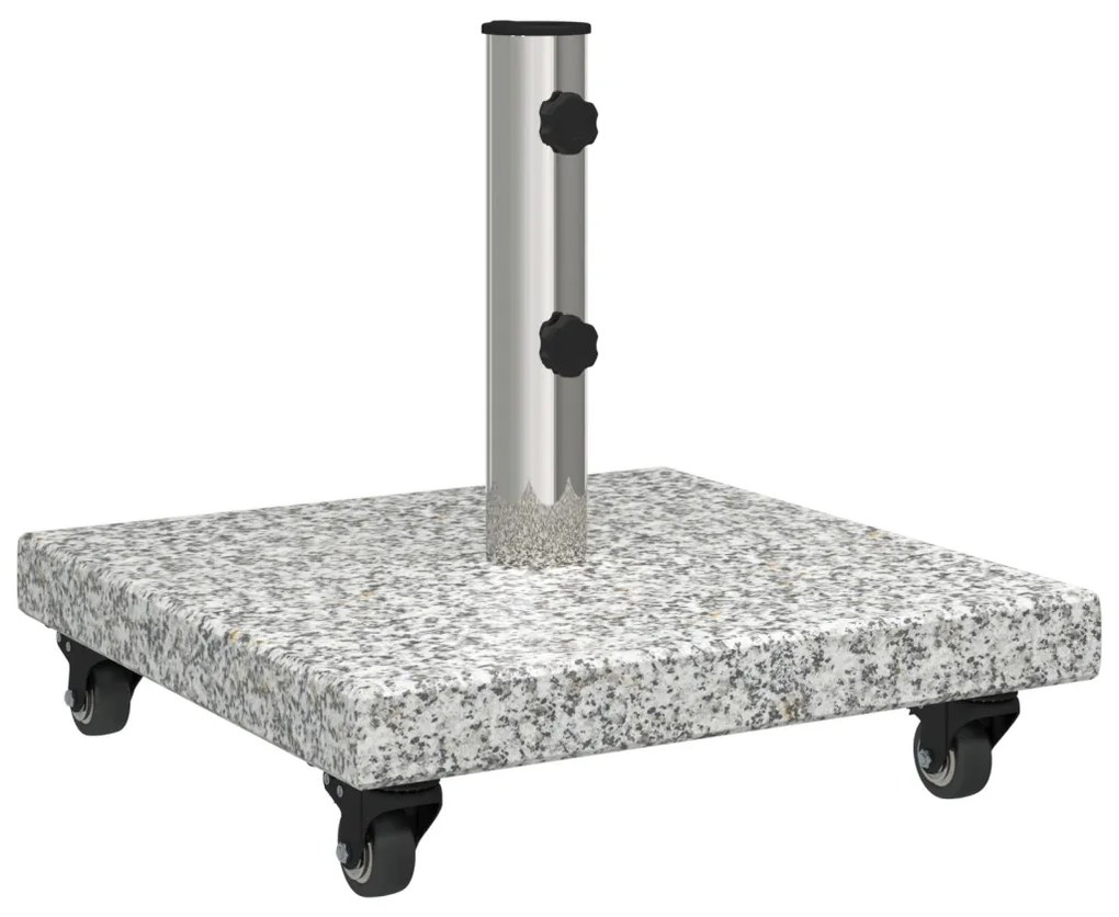 Kerekes Napernyő Alaptermék Ø38/48mm Szürke Gránit 30 kg Négyzet