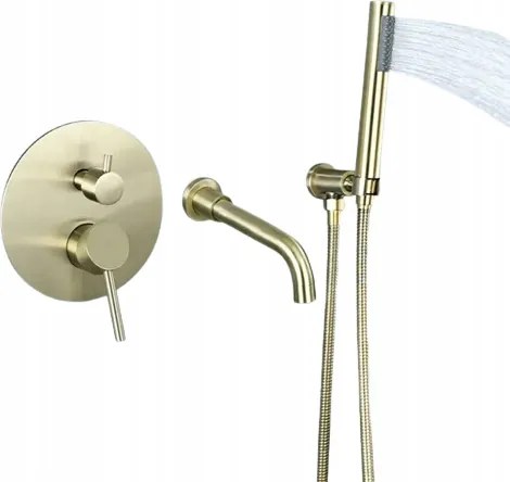 Arany süllyesztett kádcsaptelep Gold Mat Box