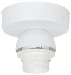 Duolla - Mennyezeti lámpa YUTE BOHO 1xE27/15W/230V átm. 45 cm barna/krémes