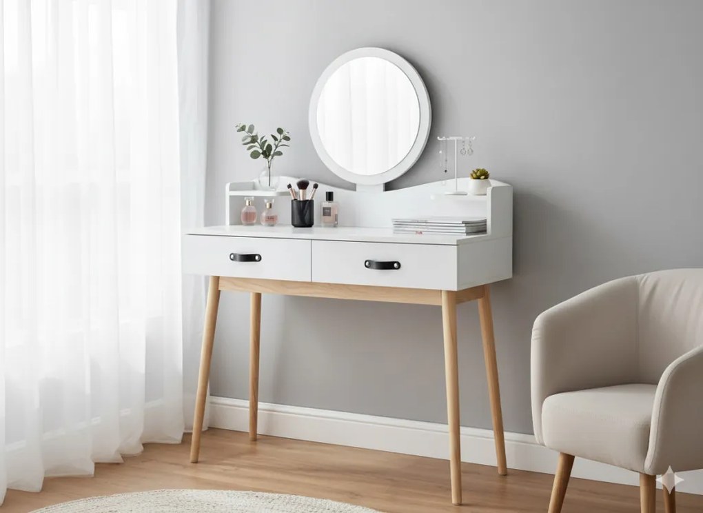 Modern Szék Fa Lábakkal 46 x 40 x 83,5 cm