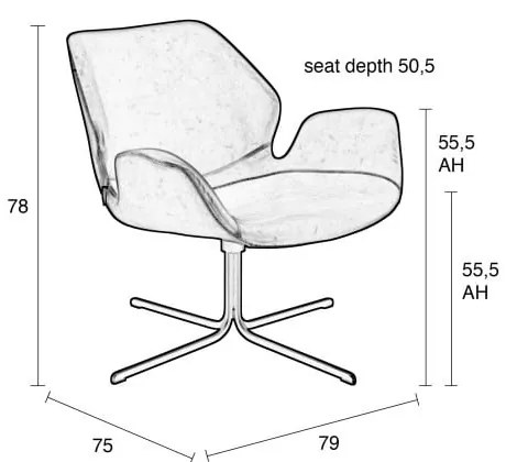 Nikki barna szék - Zuiver