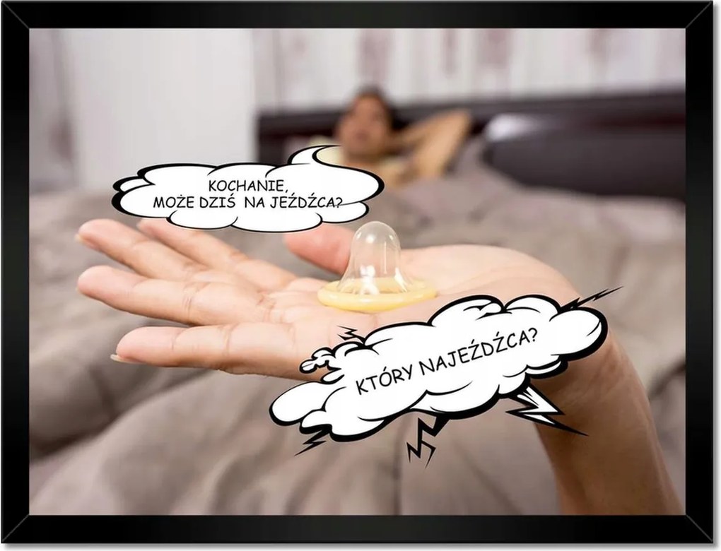 Poszterek keretben 40x30 Betolakodó Hálószoba