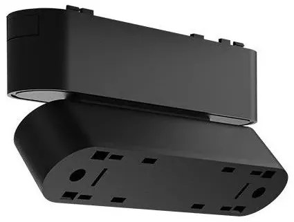 MasterLED LUXO Mágneses lámparendszer aljzat fekete színben 48V Linea 6 W-os lámpához