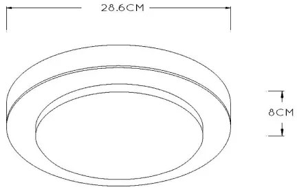 Lucide 79179/12/72 - LED Mennyezeti fürdőszobai lámpa DIMY LED/12W/230V